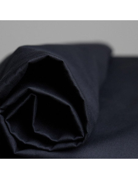 Tessuto cotone Oxford Deep Charcoal - Atelier Brunette