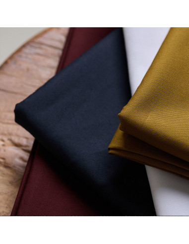 Tessuto cotone Oxford Deep Charcoal - Atelier Brunette