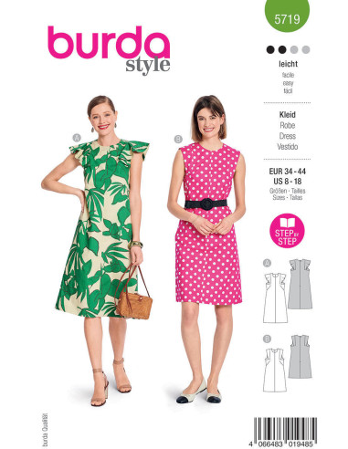 Modello di abito - Burda 5719