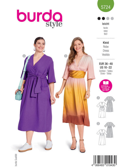 Modello di abito - Burda 5724