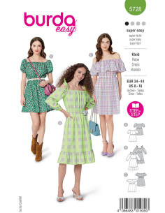 Modello di abito - Burda 5728