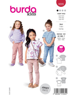 Modello di top - Burda 9205