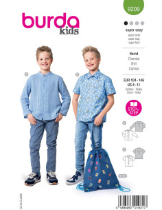 Modello di camicia - Burda 9209