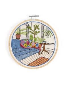 Kit ricamo - Giardino d'inverno 2