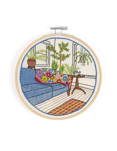 Kit ricamo - Giardino d'inverno