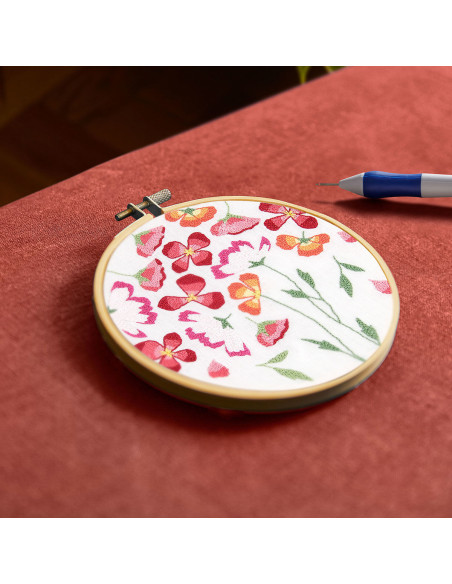 Kit punch needle - Papaveri primaverili