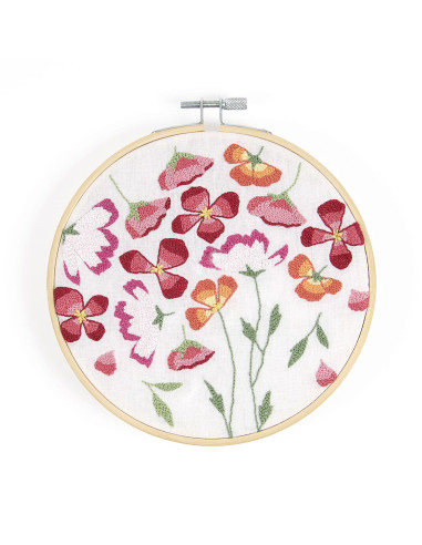 Kit punch needle - Papaveri primaverili