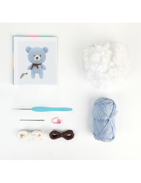 Kit amigurumi - Bobby l'orsetto