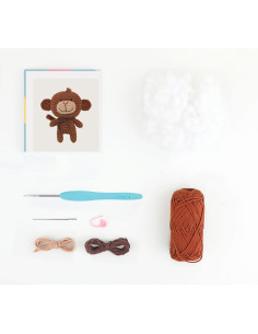 Kit amigurumi - Mimi la scimmia 2