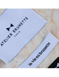 Set di 5 etichette tessute da cucire - Miscellanea 2
