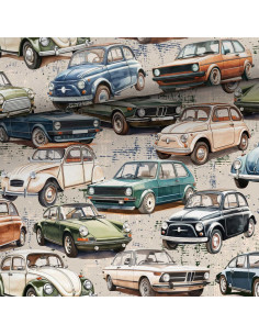Tessuto cotone premium - Auto d'epoca