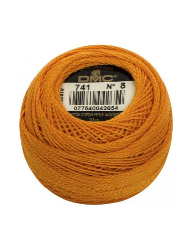 Gomitolo di cotone perlato DMC n° 8