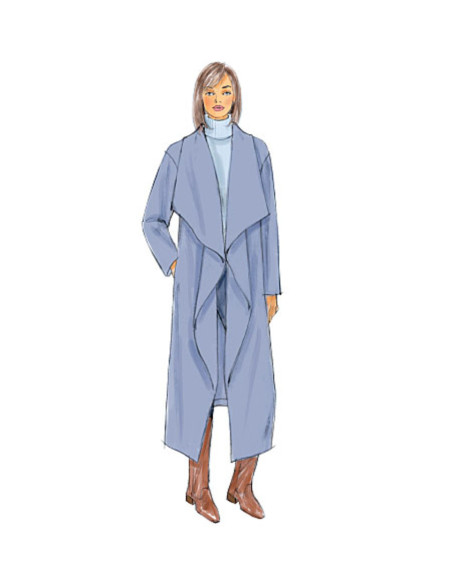Modello di giacca, cappotto e indumento avvolgente - Butterick 6250