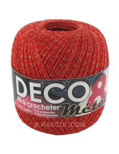 Cotone déco 8 lurex 2