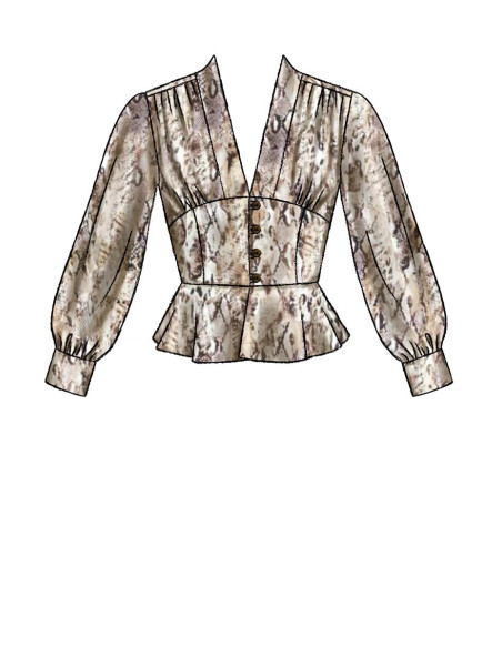 Modello di top - McCall's 7978