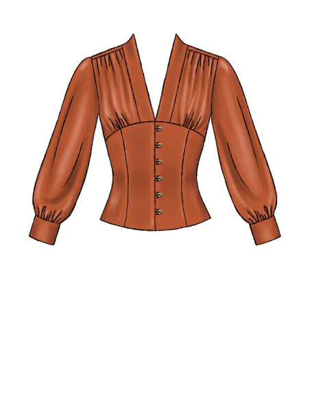 Modello di top - McCall's 7978