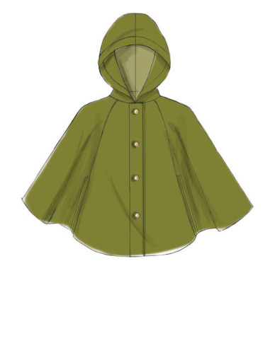 Modello di mantelli e cintura - McCall's 7477