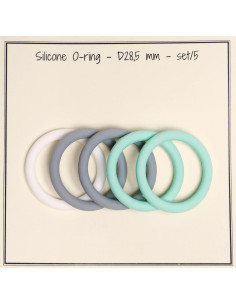 Anelli in silicone per porta ciuccio 2