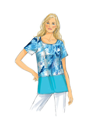 Modello di top - Butterick 6214