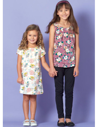 Modello per top, abiti e collant - McCall's 7709