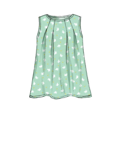 Modello per top, abiti e collant - McCall's 7709