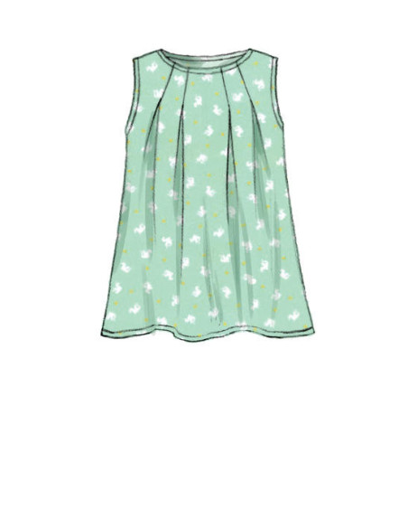 Modello per top, abiti e collant - McCall's 7709