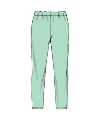 Modello per top, abiti e collant - McCall's 7709