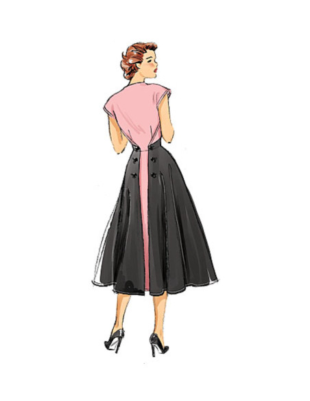 Modello di abito - Butterick 6212
