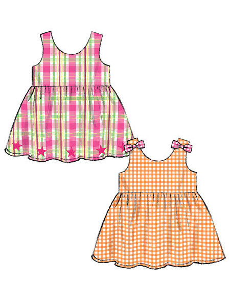 Modello per top, abiti, tutina e mutandine - McCall's 6944