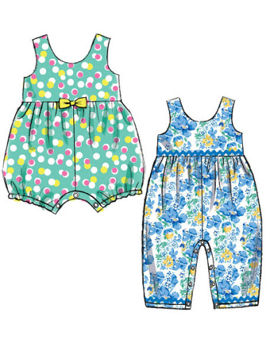 Modello per top, abiti, tutina e mutandine - McCall's 6944