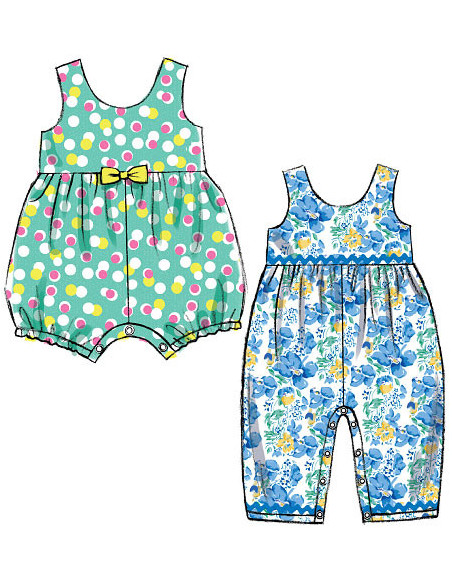 Modello per top, abiti, tutina e mutandine - McCall's 6944