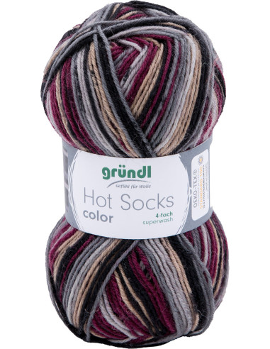 Filato per calze Hot Socks color Gründl