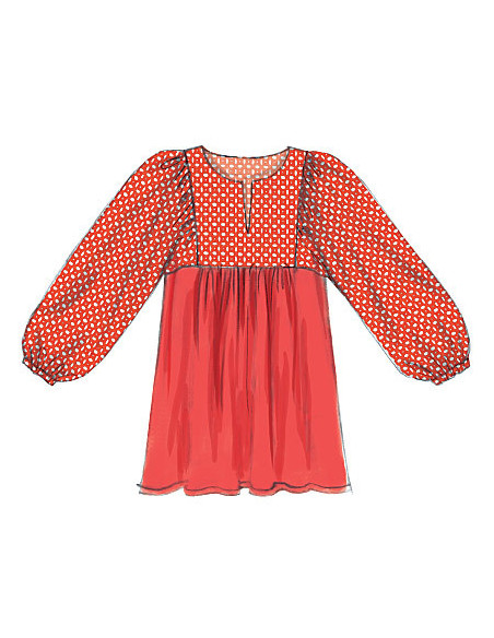 Modello per top e tunica - McCall's 7325