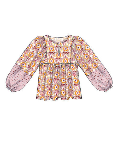 Modello per top e tunica - McCall's 7325