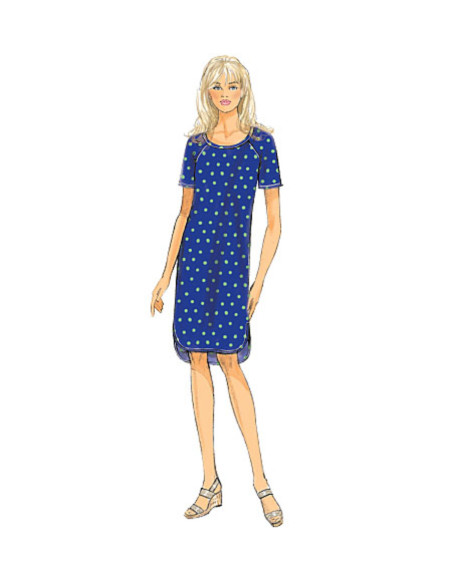 Modello per top, abito e gonna - Butterick 6207