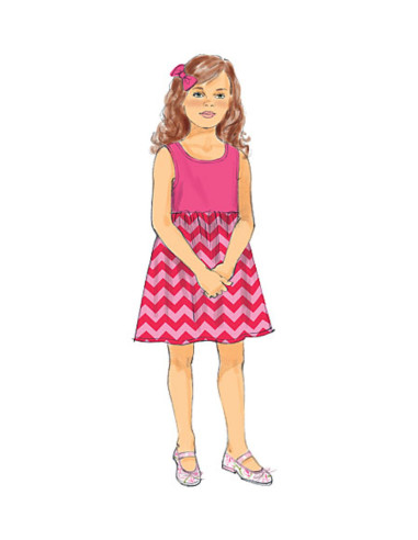 Modello di abito e gonna-pantalone - Butterick 6202