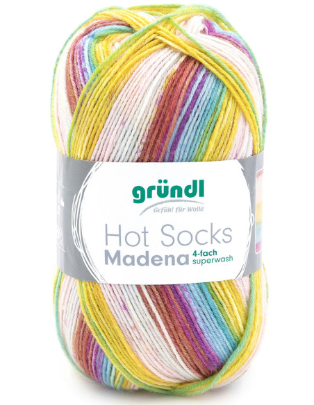 Filato per calze Hot Socks Madena Gründl