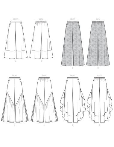 Modello di pantaloni - McCall's 7786