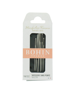 Aghi per punto croce, tela e maglia senza punta Bohin - Assortimento 18/22