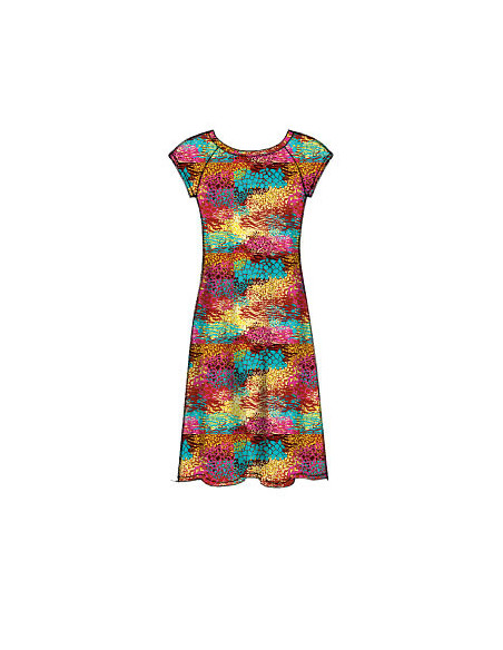 Modello di tunica, abiti e collant - McCall's 7122