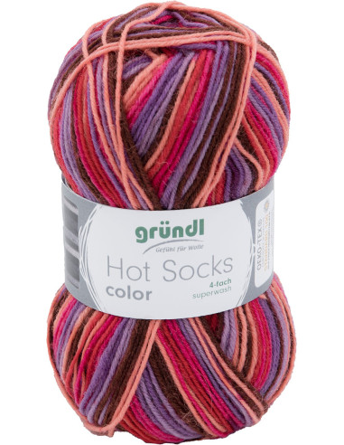Filato per calze Hot Socks color Gründl