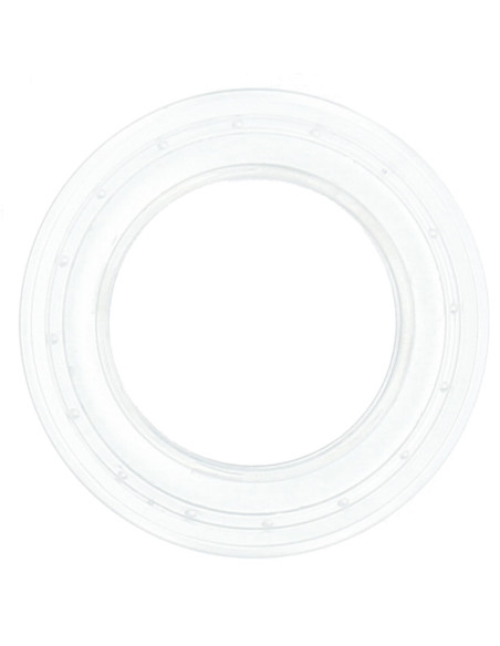 Confezione da 8 occhielli per tende Ø44 mm - Trasparenti - Trasparente