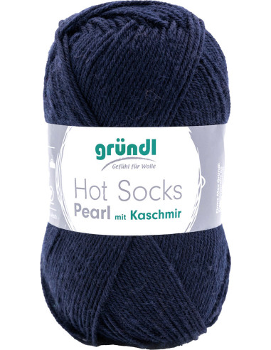 Filato per calze Hot Socks Pearl uni Gründl