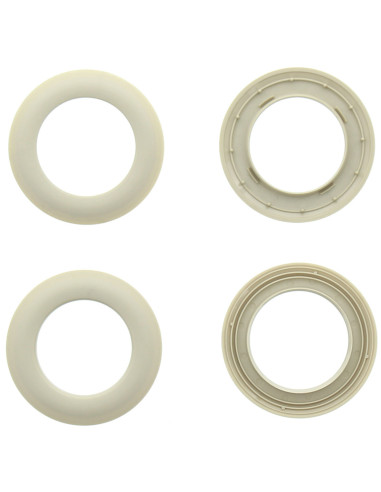 Set di 8 occhielli per tende Ø44 mm - Opaco - Pietra