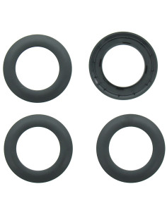 Set di 8 occhielli per tende Ø44 mm - Opachi - Grigio 2