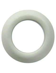 Confezione da 8 anelli per tende Ø44 mm - Satinati - Argento chiaro