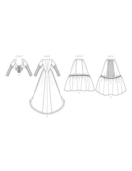 Cartamodello per costume - McCall's 7826