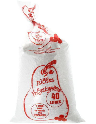 Sfere di polistirolo bianco 40 litri Arthur