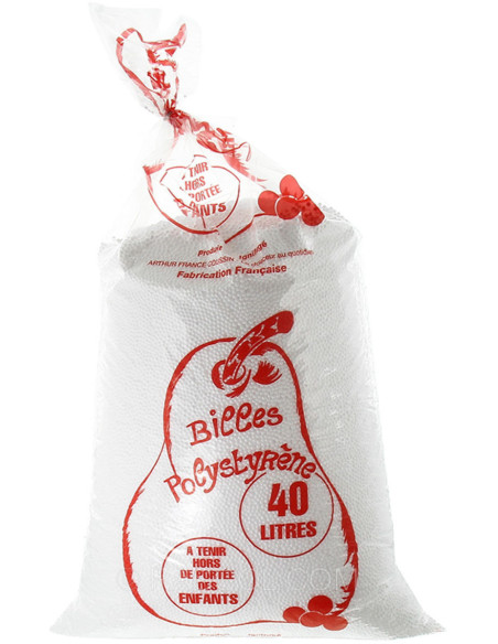 Sfere di polistirolo bianco 40 litri Arthur