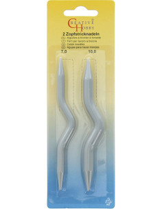 Ferri per trecce - N° 7.0 e 10.0